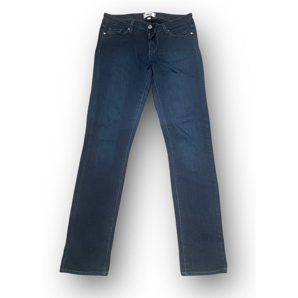 Paige Skyline Skinny Jeans Women's 27 Mid Rise Stretch Denim Made In USA “Read”